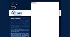 Desktop Screenshot of aimsins.com