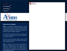 Tablet Screenshot of aimsins.com